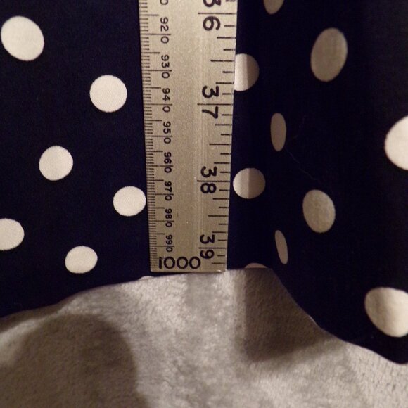 Chaps Black and White Dress - Picture 4 of 6